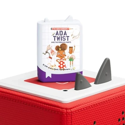 Image of tonies Andrea Beaty Ada Twist and the Perilous Pants Audiobook Pocket Tonie, for use with Toniebox