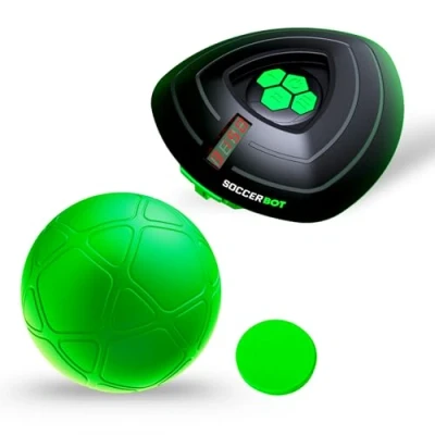 Image of Smart Ball 1001CB Soccer Bot Indoor Football Trainer, Black, One Size