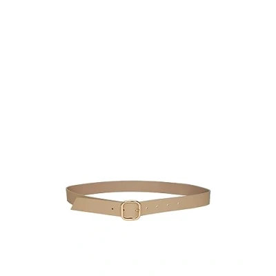 Image of PIECES Women&#039;s Pcjaila Jeans Belt D2d Synthetic, Nomad/Detail: Gold, 80
