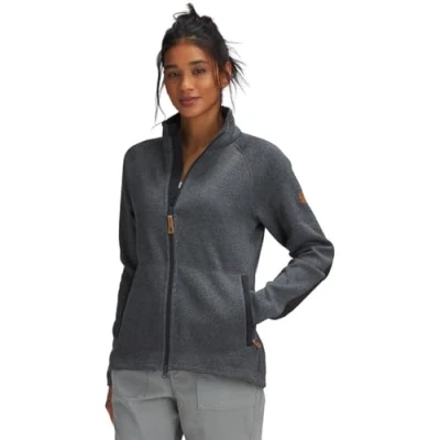 Image of FJALLRAVEN F83520 030 Övik Fleece Zip Sweater W Dark Grey L