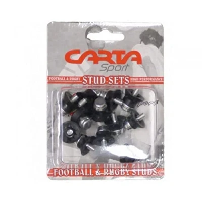 Image of Carta Sport Football Shoes Replacement Pu Aluminium Screw In Studs (Pack Of 12)