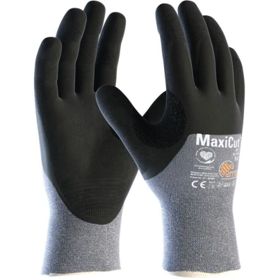Image of Atg 44 505 MaxiCut Oil Grip 3/4 Coated Cut Glove Size 9