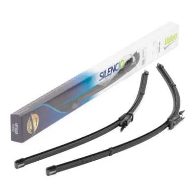 Image of 1611354380, 1642333480, 6426PJ, 6426XF, 6426XG Wiper BLADE VALEO SILENCIO X.TRM, FLAT SET 574322 CITROËN: C4 I Hatchback