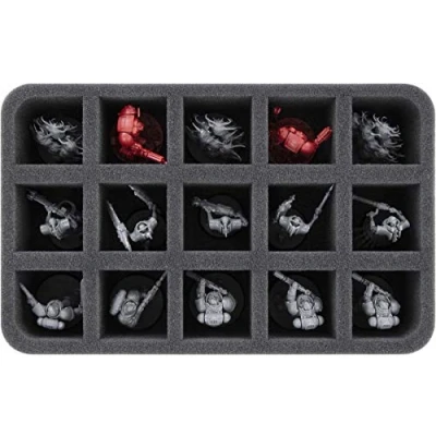 Image of Feldherr HS060A039 foam tray compatible with Necrons 15 compartments