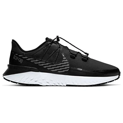 Image of Nike Legend React 3 Shield Mens Running Trainers CU3864 Sneakers Shoes (UK 7 US 8 EU 41, Black Metallic Dark Grey 001)