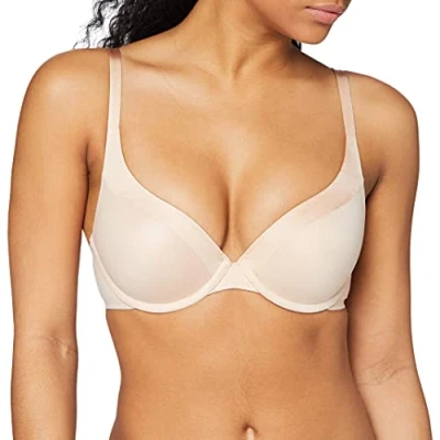 Image of Triumph Women&#039;s Body Make up Soft Touch WHP, Wired padded bra, NEUTRAL BEIGE