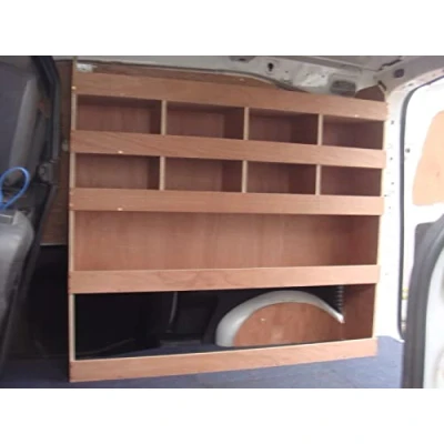 Image of Flat Packed Van Shelving Racking to fit Vauxhall Combo SWB L1 Plywood System Tool Storage Unit UK