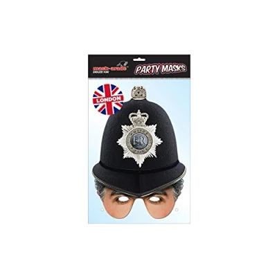 Image of Policeman Half Face Mask