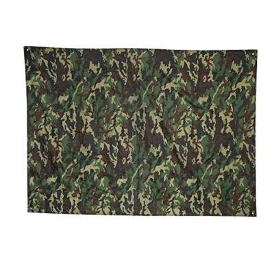 Image of Alomejor Tent Tarp Rainproof Portable Camouflage Sheet Camping Shelter for Outdoor Hiking Hunting(2 * 2米)