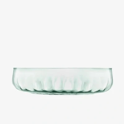 Image of LSA Mia Low Bowl Ø31cm Recycled/Part Optic 1 Unit Recycled Glassware MZ42