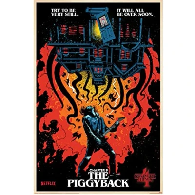 Image of Pyramid Stranger Things Season 4 Poster The Piggyback 61 x 91.5 cm