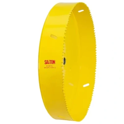 Image of Saxton HSS Hole Saw Cutter M42 Bi Metal 8% Cobalt Heavy Duty (14mm 230mm) (220mm)
