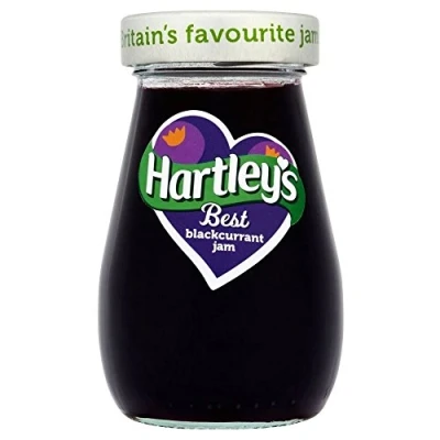 Image of Hartley&#039;s Best Blackcurrant Jam (340g) Pack of 2