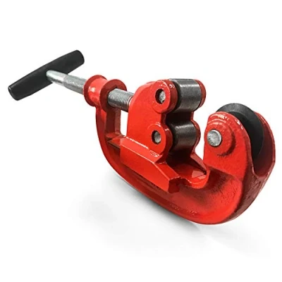 Image of QWORK® Heavy Duty Pipe Cutter, 1/8 inch to 2 Steel Cutter for Cutting Pipes of Aluminum, Copper, Stainless