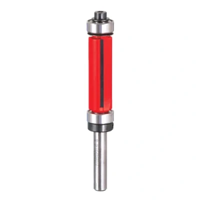 Image of Freud 50 501: 1/2&quot; (Dia.) Top &amp; Bottom Bearing Flush Trim Bit,Red