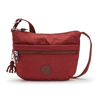 Image of Kipling Unisex Arto Crossbody Bags, Dusty Carmine, One Size UK