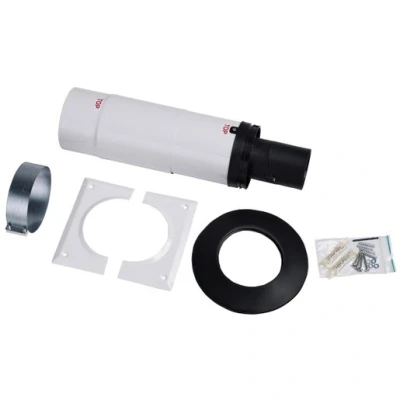 Image of Worcester Bosch Greenstar Oil Boiler Oilfit 80/125 Short Telescopic Flue Kit 7716190062
