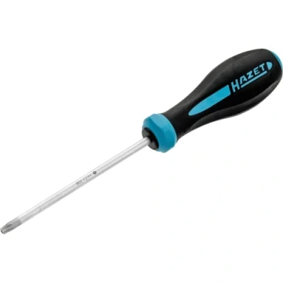 Image of HAZET 802 T27H Tamper Resistant Torx Profile T 27 H HEXAnamic Screwdriver Multi Colour