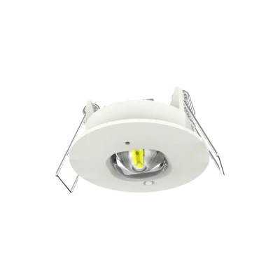 Image of 1W Emergency Compact Downlight Non Maintained 4000K Open Area Self Test Integral LED