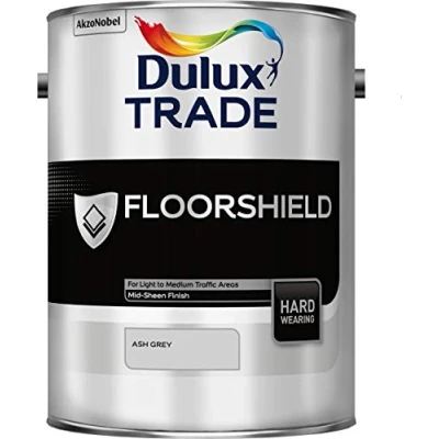 Image of Dulux Trade Floorshield Ash Grey 5L