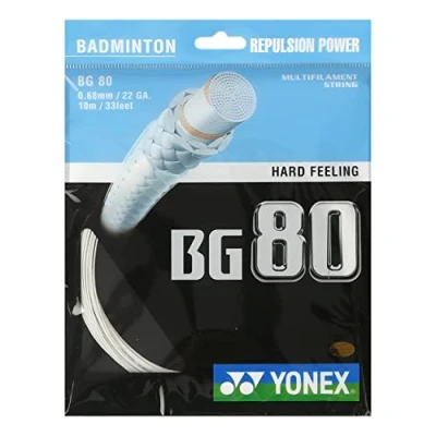 Image of YONEX BG 80 Badminton Racket String 10m Set