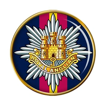 Image of Royal Anglian Regiment, British Army Pin Badge
