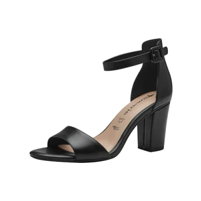 Image of Tamaris High heeled sandals, Women&#039;s, Size: 5.5, Black shoes