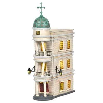 Image of Harry Potter Village By D56 Gringotts Bank UK Adaptor Figurine