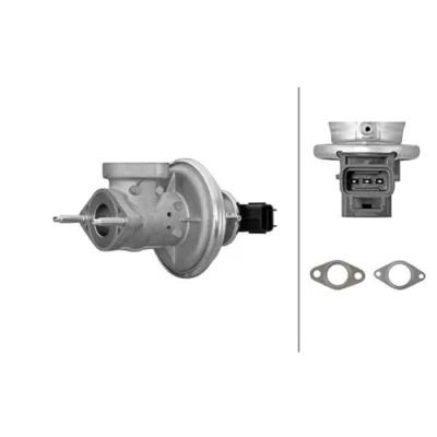Image of 1120698, 1C1Q9D475AC EGR valve HELLA 6NU 014 865 791 Electric pneumatic with gaskets FORD: Transit Mk5 Minibus, Platform / Chassis