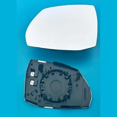 Image of Fits to Audi Q5 (2016 ),Q7 (2015 ) Heated Base Convex Wing Mirror Glass LEFT HAND (UK Passenger Side)
