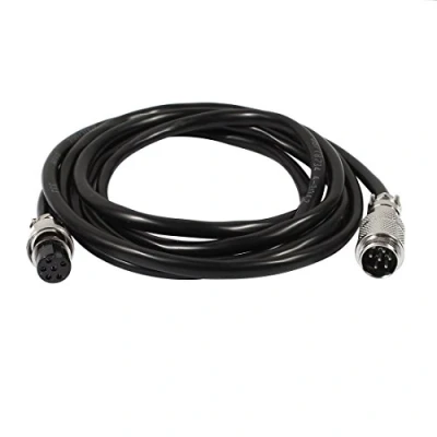 Image of Sourcingmap GX16 6 Pin Male/Female Head Aviation Socket Connector Electrical Cable 2m