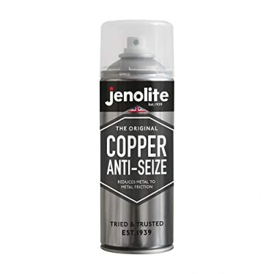 Image of JENOLITE Copper Anti Seize 3 x 400ml (Very High Temperature Resistant, Protects against Corrosion &amp; Seizure, Prevents Brake Squeal)