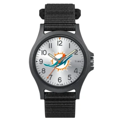 Image of Timex Men&#039;s NFL Pride 40mm Watch, Miami Dolphins