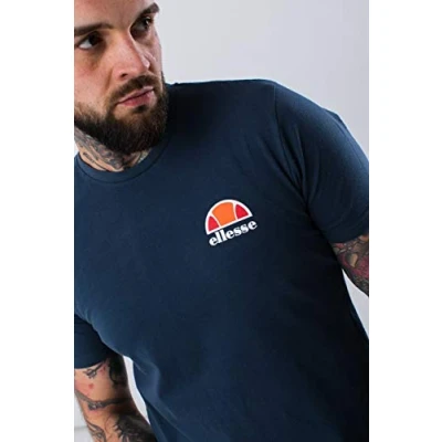 Image of ellesse Men&#039;s Canaletto T Shirt, Navy, X Small