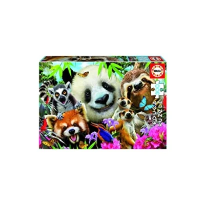 Image of Educa 18610 Black Eyed Friends Selfie Puzzle, 300 Pieces, Multicoloured
