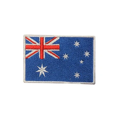 Image of Australia National Country Flag Patch Iron On Sew Embroidery Badge