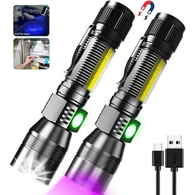 Image of Gearmatte Torches, Rechargeable USB Torches 2 Pack