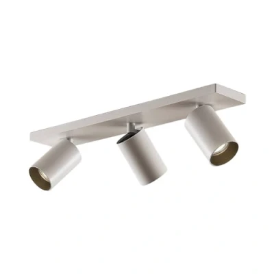 Image of Ceiling Light &#039;Brinja&#039; dimmable (Modern) in White Made of Aluminium for e.g. Hallway (3 Sources, GU10) from Arcchio floodlight, Spotlight