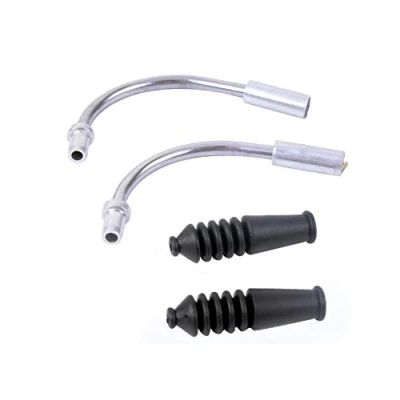 Image of am Mountain Bike V Brake Noodles Cable Guide Bend Tube Pipe Plastic Sleeves Boots Protector Hose