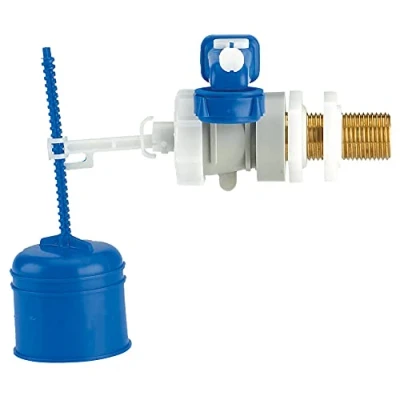 Image of Professional Dudley Hydroflo Equilibrium Float Valve with Brass tail Side Entry Inlet 1/2 BSP