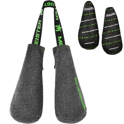 Image of Meister Shoe &amp; Glove Eco Deodorizer + Refill Absorbs Stink, Powerful, Refillable 1 Year Supply Fresh Linen