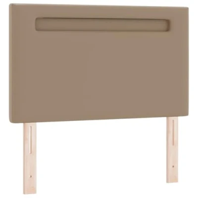 Image of vidaXL Headboard Plain Design Cappuccino 100 cm Faux Leather