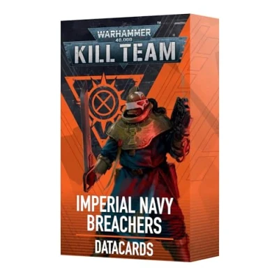 Image of Games Workshop Warhammer 40,000 Kill Team: Datacards Imperial Navy Breachers (2024 Edition)