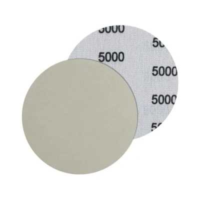Image of Bolatus 5Pcs 125mm Sanding Discs 5000 Grit, Wet and Dry Hook Loop Round Pads for Wood, Metal, Automotive Polishing