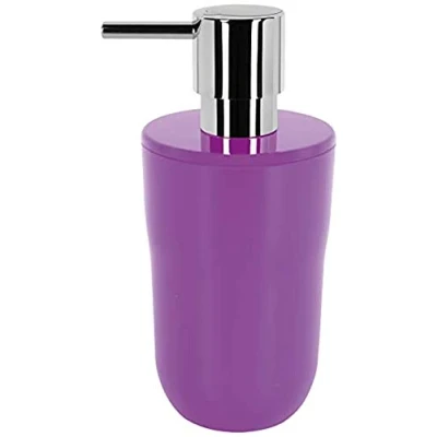 Image of Spirella Liquid soap dispenser Capacity 7.5 x 16.5 cm 300 ml Purple