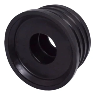 Image of SKIR&#039;CO (5 pcs) Black 50 x 25 mm Rubber Sleeve for Drain Pipe, Pipe Connector, Adaptor, Reducer