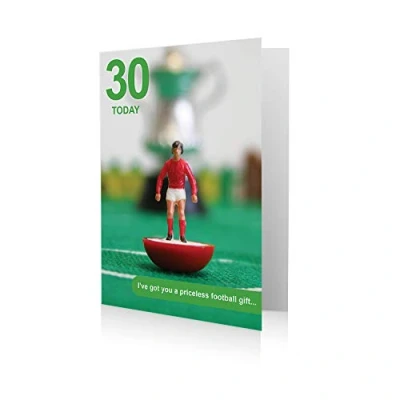 Image of Subbuteo 30th Birthday Card
