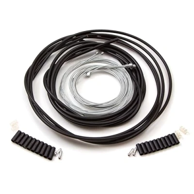 Image of Stainless Steel Front &amp; Rear Brake Cable Kit