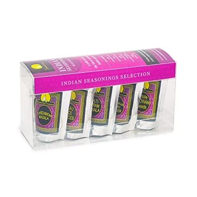 Image of Gift Set, Selection of 5 Indian Spices and Spice Blends