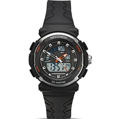 Image of SEKONDA Womens Digital Quartz Watch with Plastic Strap 2423.27